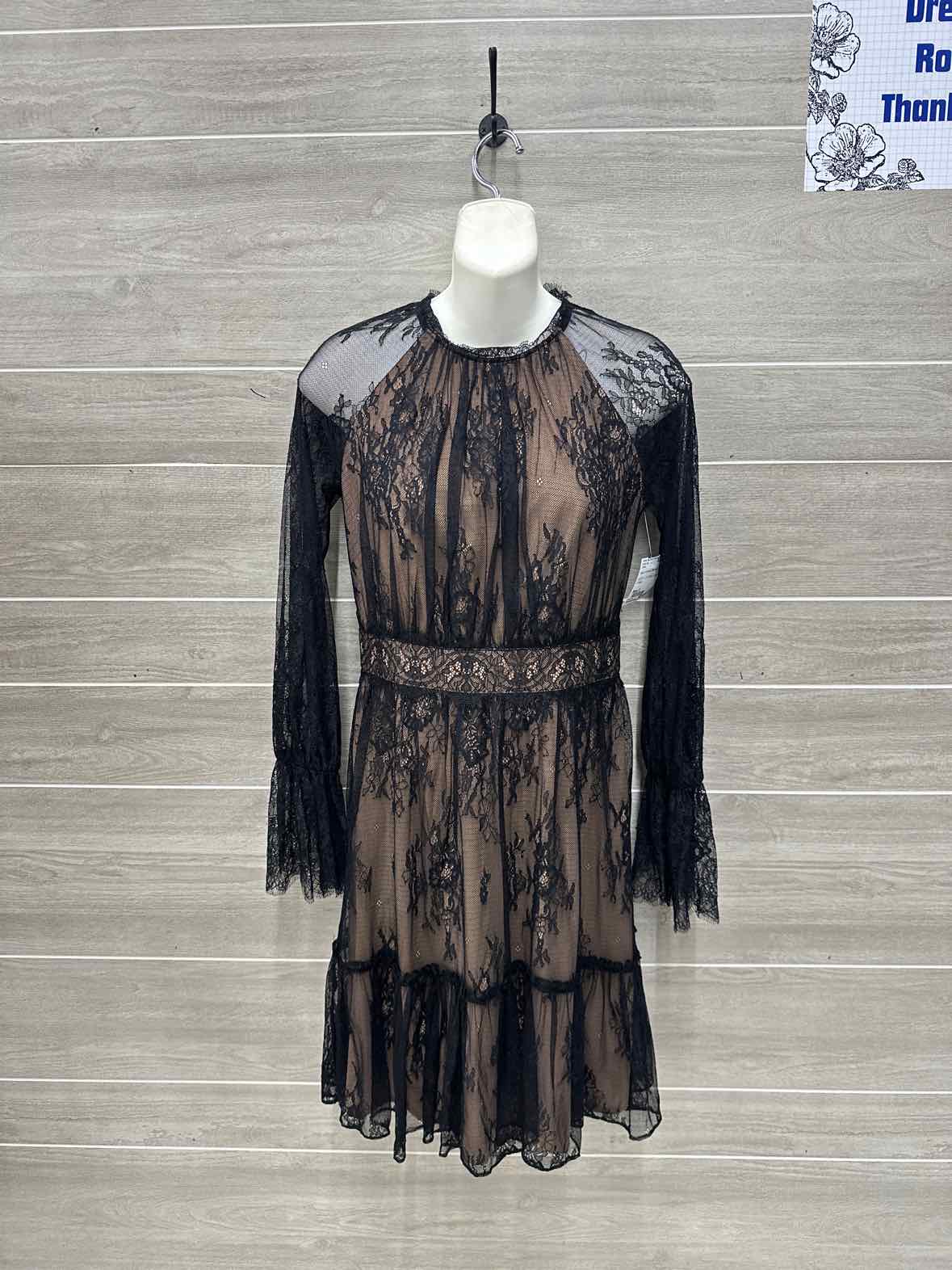 Size 0 Black Womens Dress