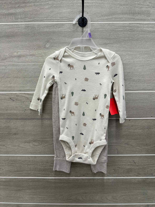 Carters Infant 3/6 months 2 PC Ensemble