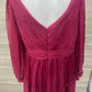 MAC DUGGAL Size 24 Pink Plus Gown/Evening Wear