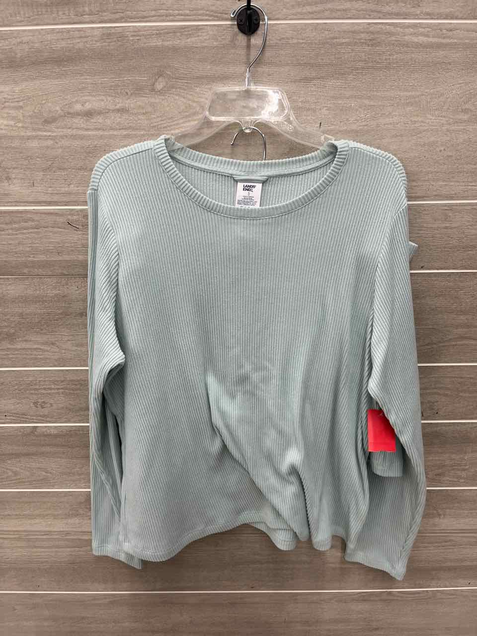 Lands End Size XL Green Womens Short Set