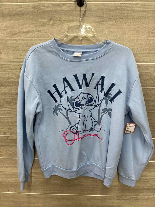 Size L Blue Womens Sweatshirt