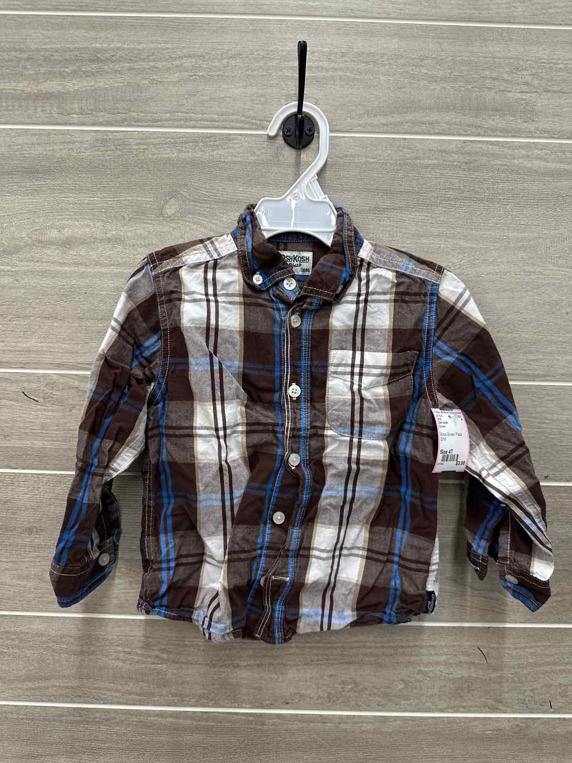 Osh Kosh Boys Size 4T Shirt