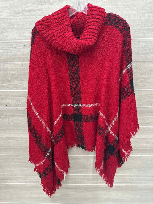 Size One Size Red Womens Sweater