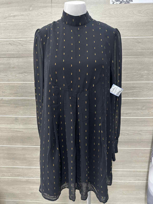 Catherine Malandrino Size 6 Black Womens Dress
