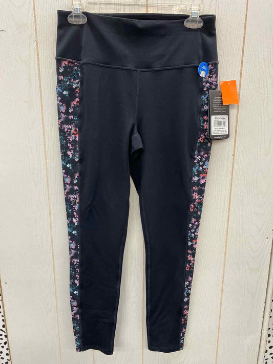 Skechers Black Womens Size M Leggings