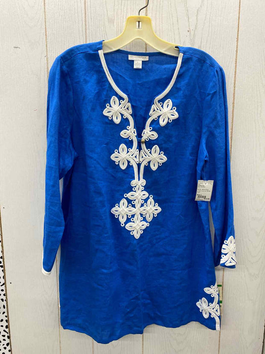 Charter Club Blue Womens Size L Shirt