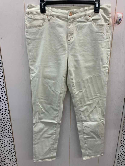 Chico's Green Womens Size 10 Jeans