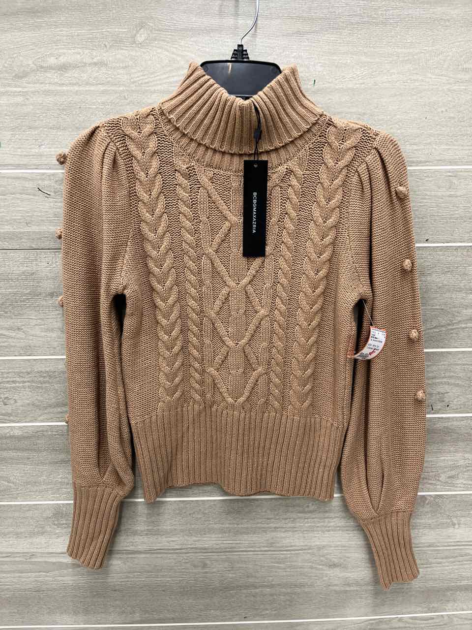 BCBG Maxazria Size XS Tan Womens Sweater