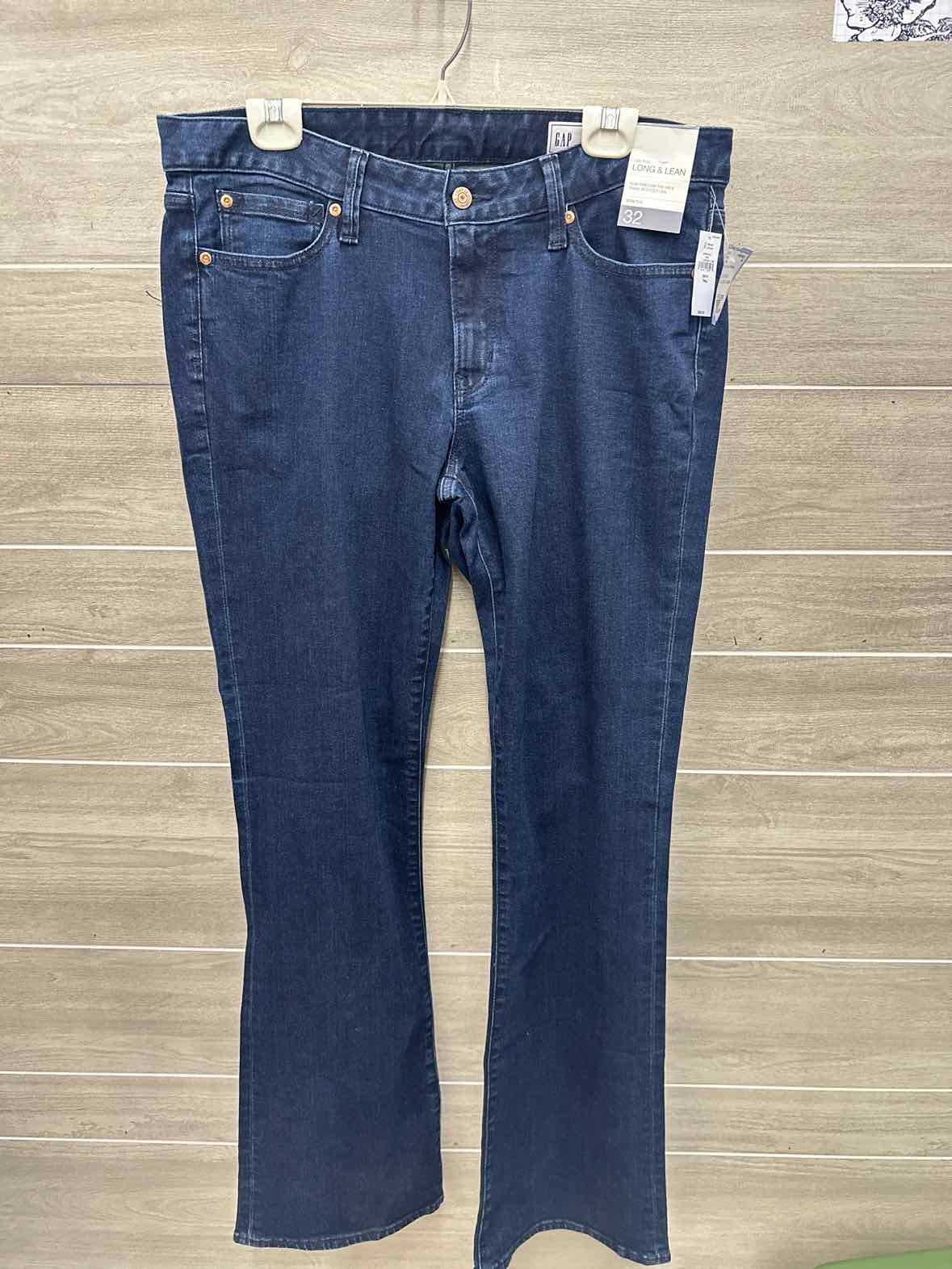 GAP Size 14 Long Blue Womens Jeans