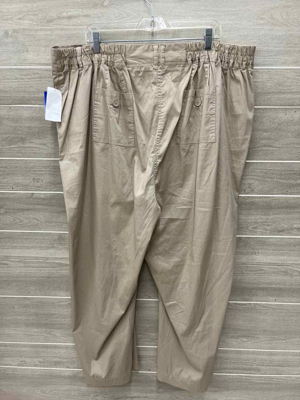 Liz & Me Size 24W Khaki Plus Pants