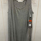 Chris & Carol Gray Womens Size L Shirt