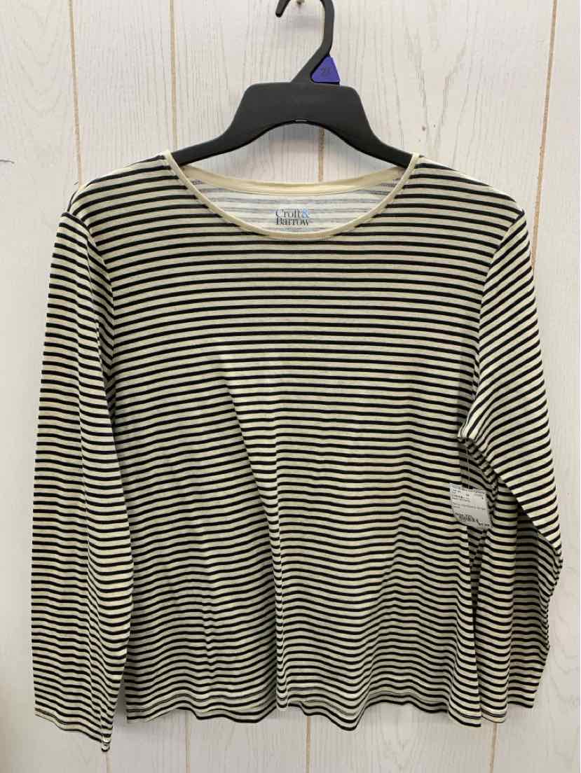 Croft & Barrow Black Womens Size XXL Shirt