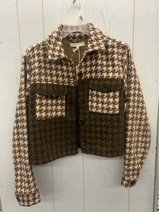 Gilded Intent Brown Womens Size 6/8 Blazer