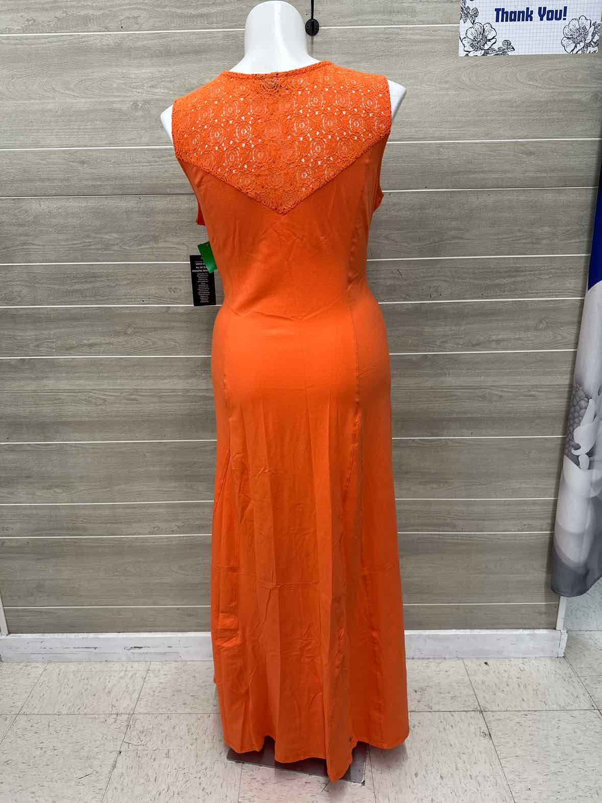 Jessica London Size 18 Orange Plus Dress