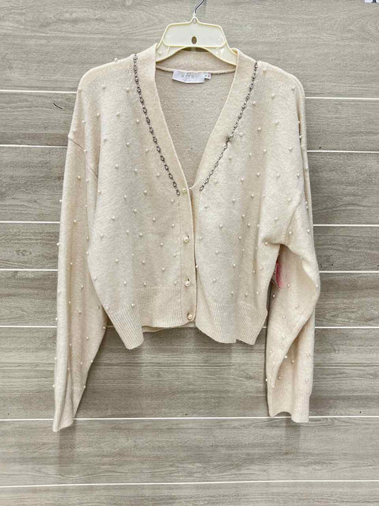 ASTR Cream Womens Women Size XL Sweater