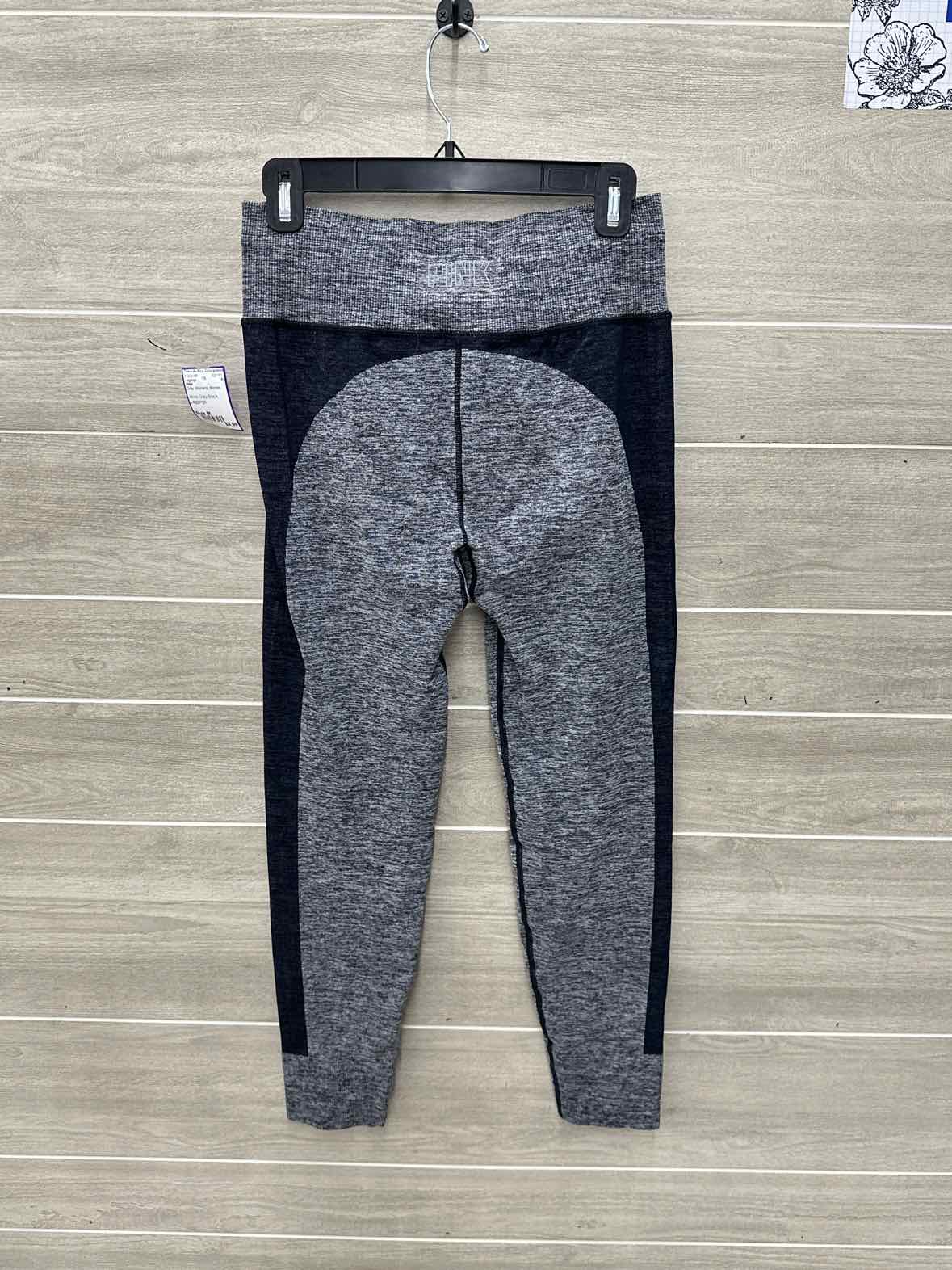 PINK Size M Gray Womens Leggings