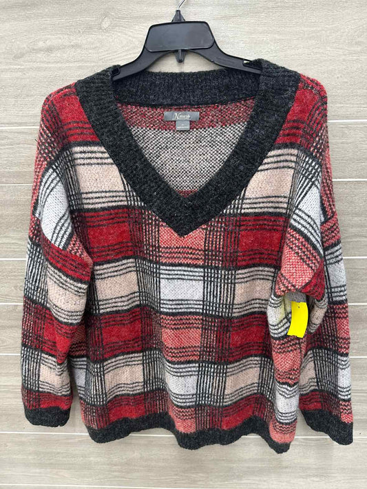 Natural Reflections Size 16/18 Red Womens Sweater