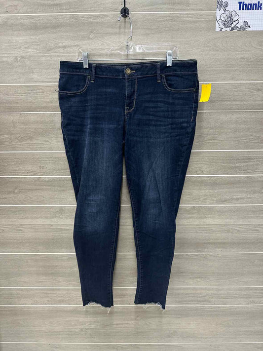 Maurices Blue Womens Women Size 16 Short Jeans