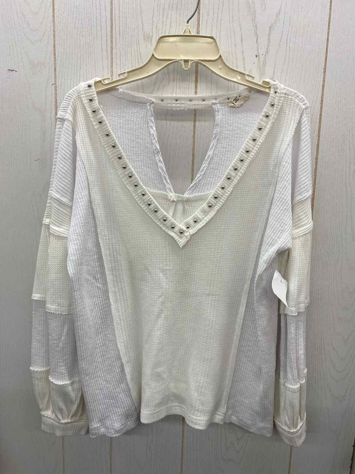 POL White Womens Size M/L Shirt