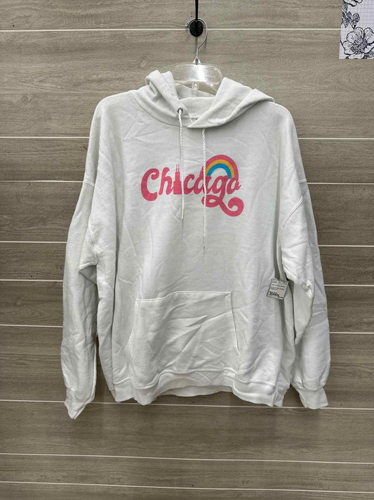 White Womens Women Size XXL Sweatshirt