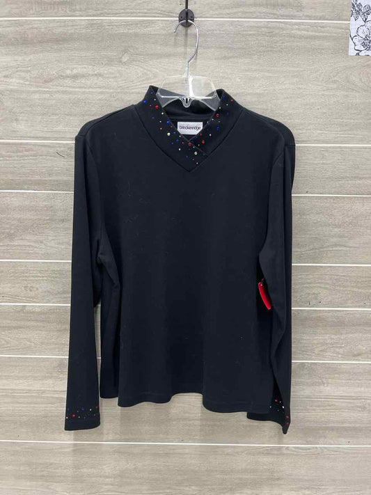 Breckenridge Black Womens Women Size L/XL Shirt