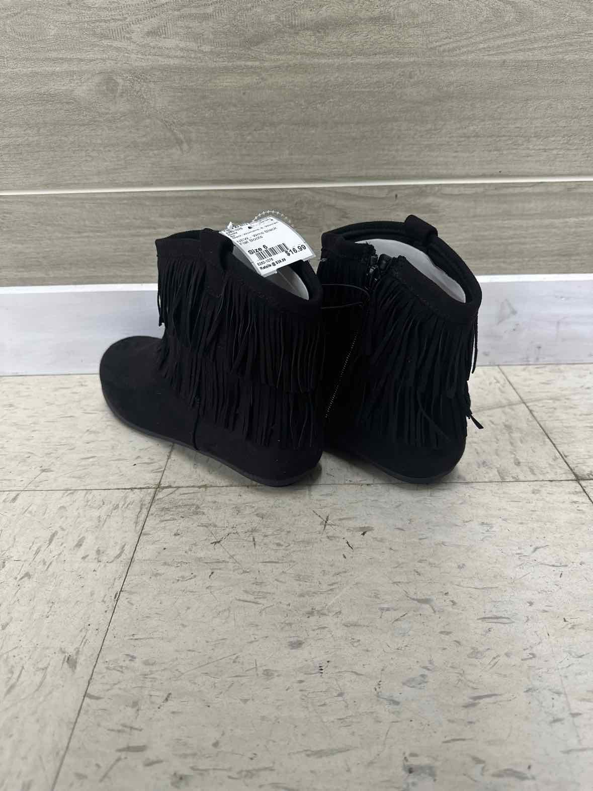 6 So Black Womens Women Size 6 Boots