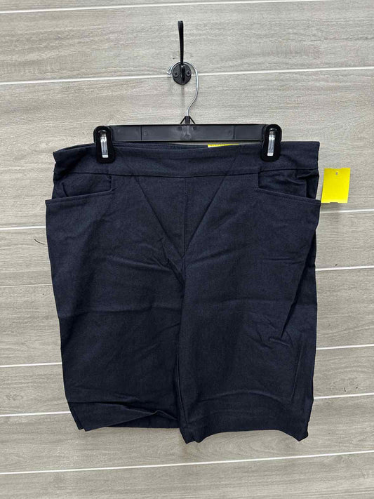 Time & Tru Size 12/14 Navy Womens Shorts