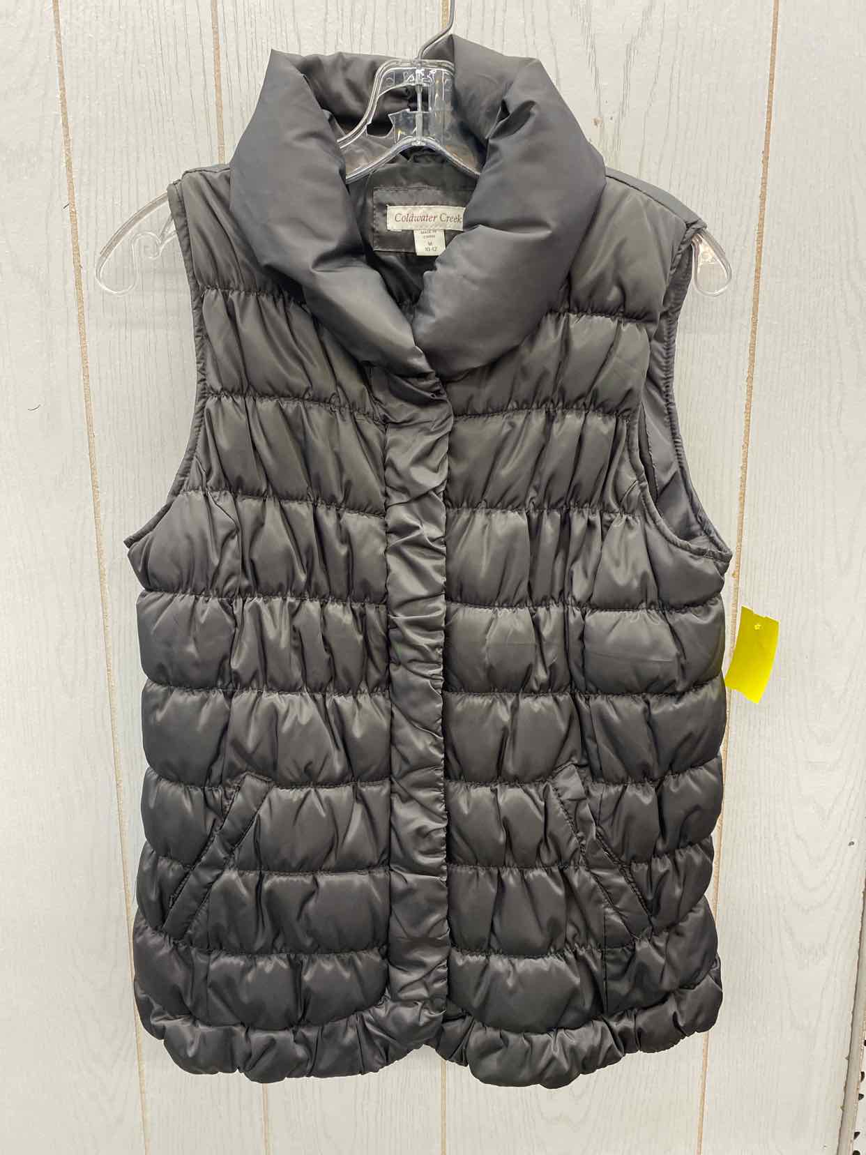 Coldwater Creek Gray Womens Size M Vest