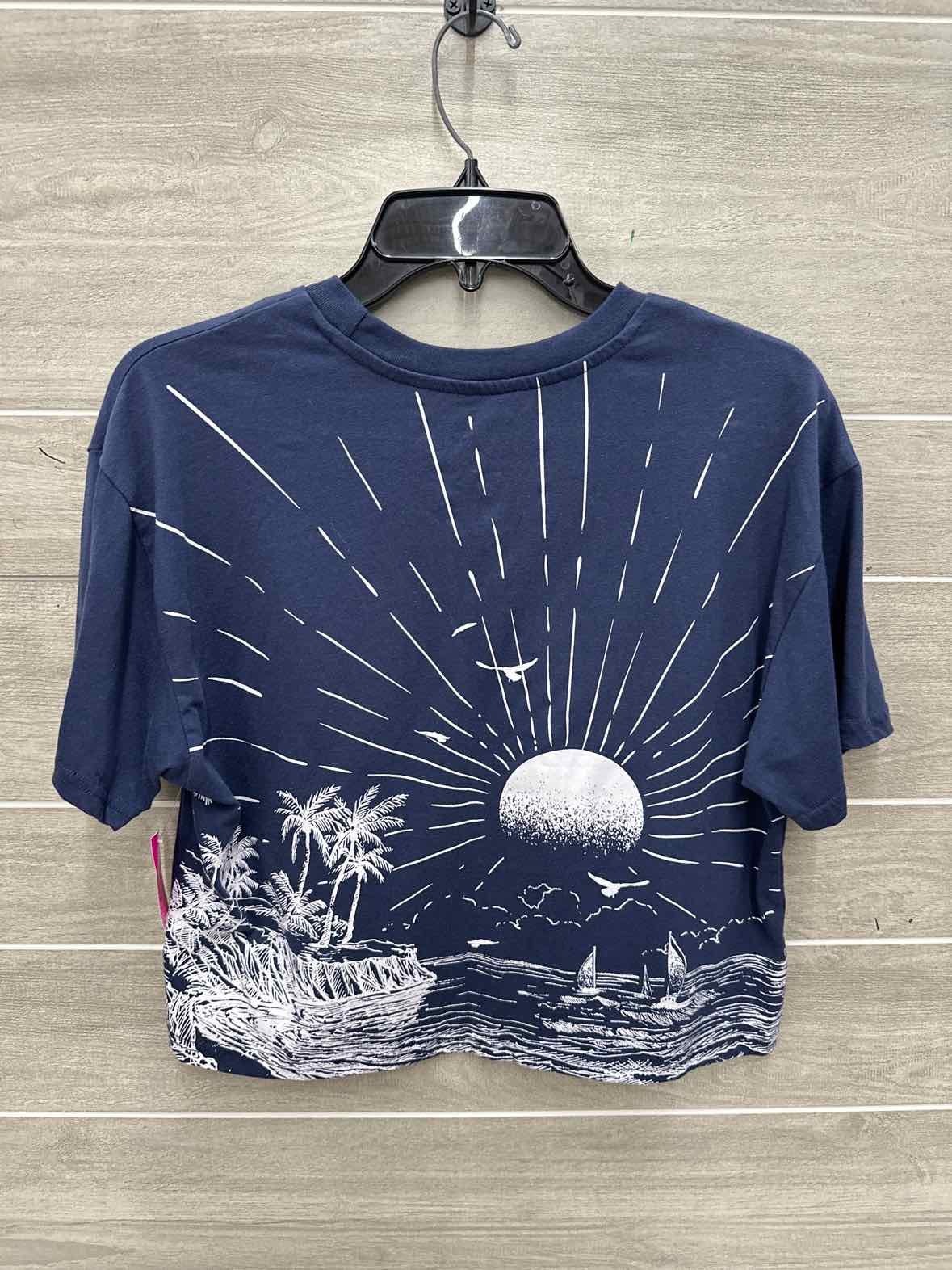 Size S Blue Junior Shirt
