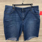 Terra & Sky Size 18W Blue Plus Shorts