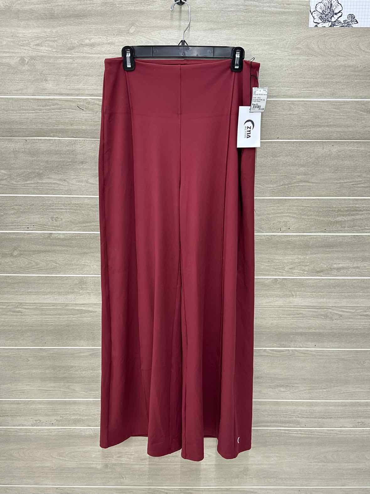 Zyia Burgundy Womens Women Size XL Pants