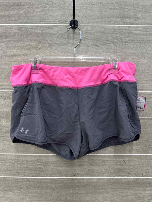 Under Armour Size XL Gray Womens Shorts