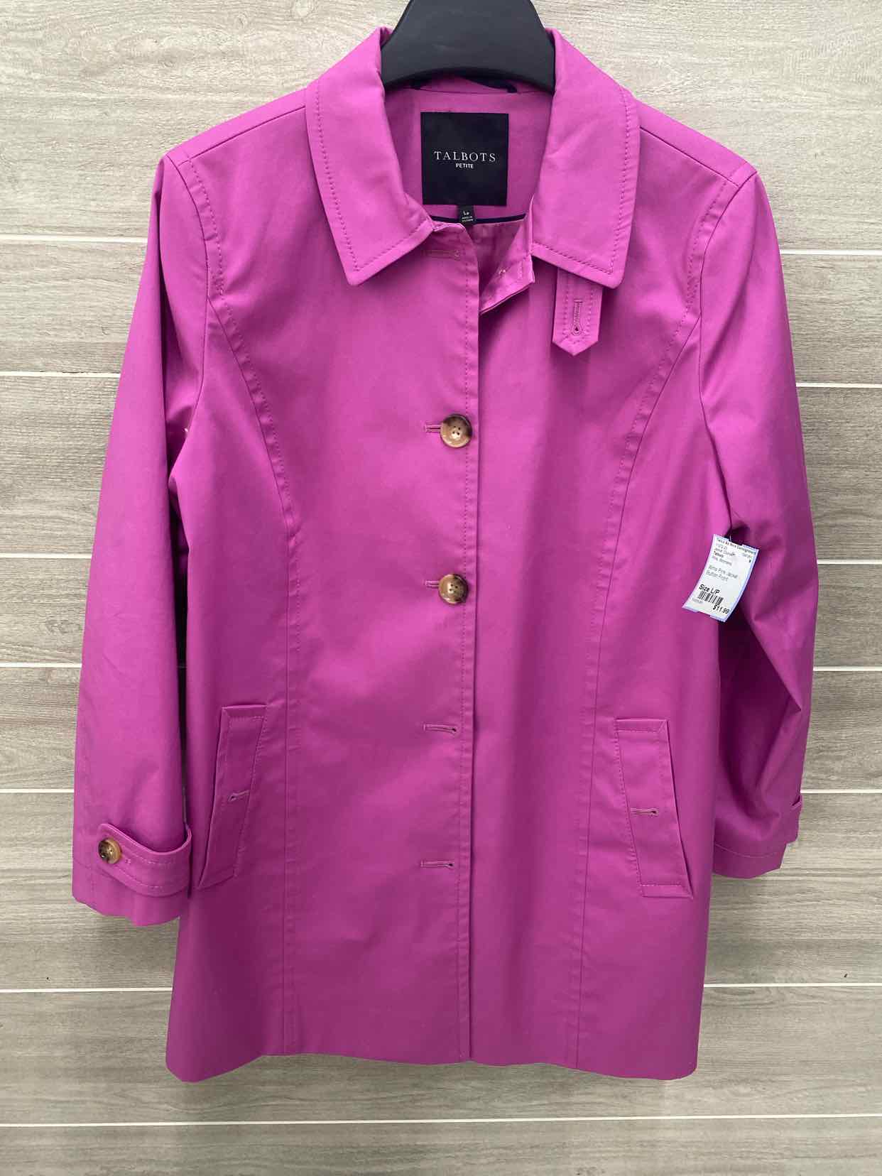 Talbots Pink Womens Size L/P Jacket (Outdoor)