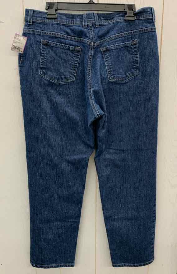 Gloria Vanderbilt Blue Womens Size 16 Short Jeans