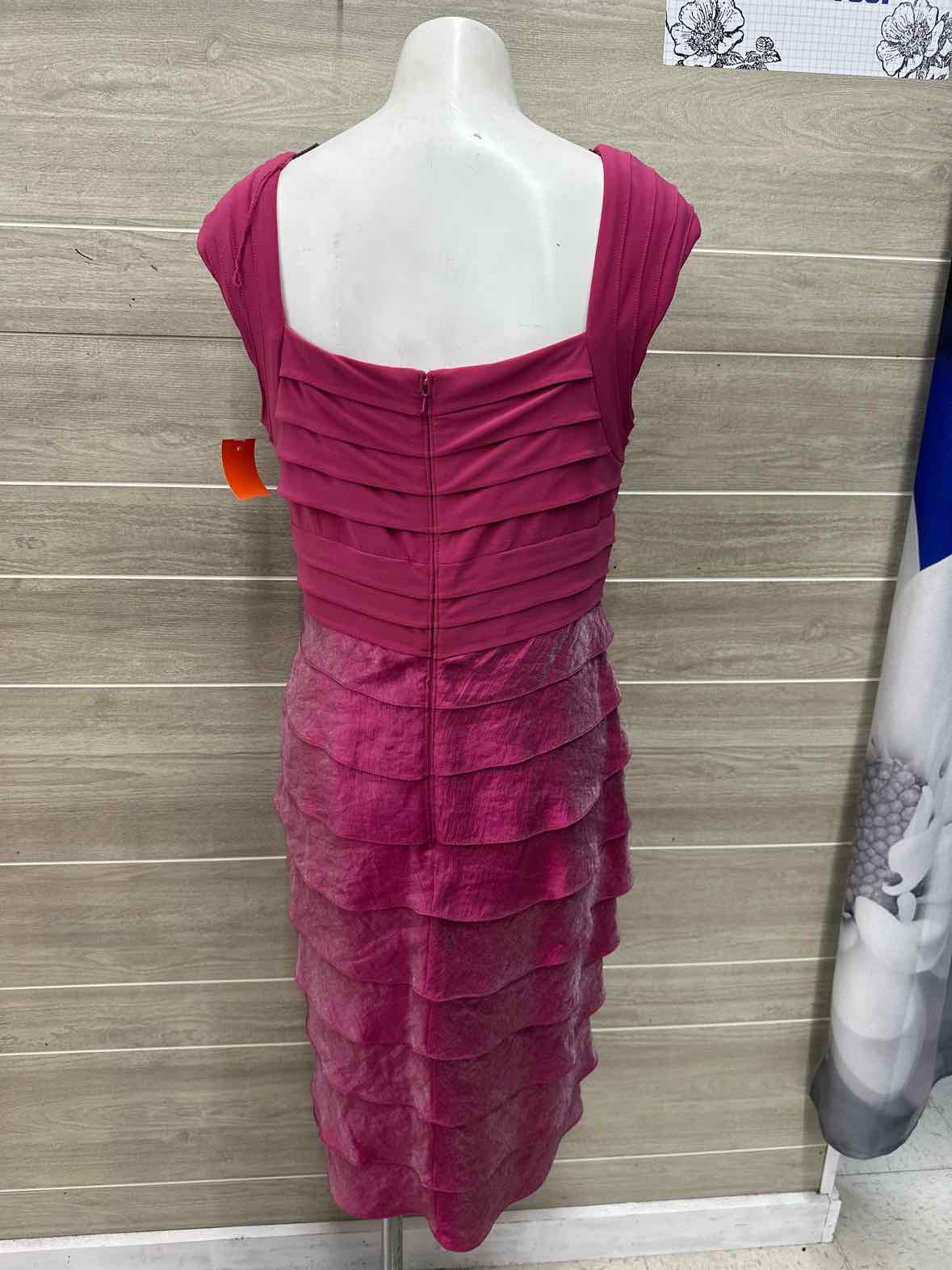 Adrianna Papell Size 8/10 Pink Womens Dress