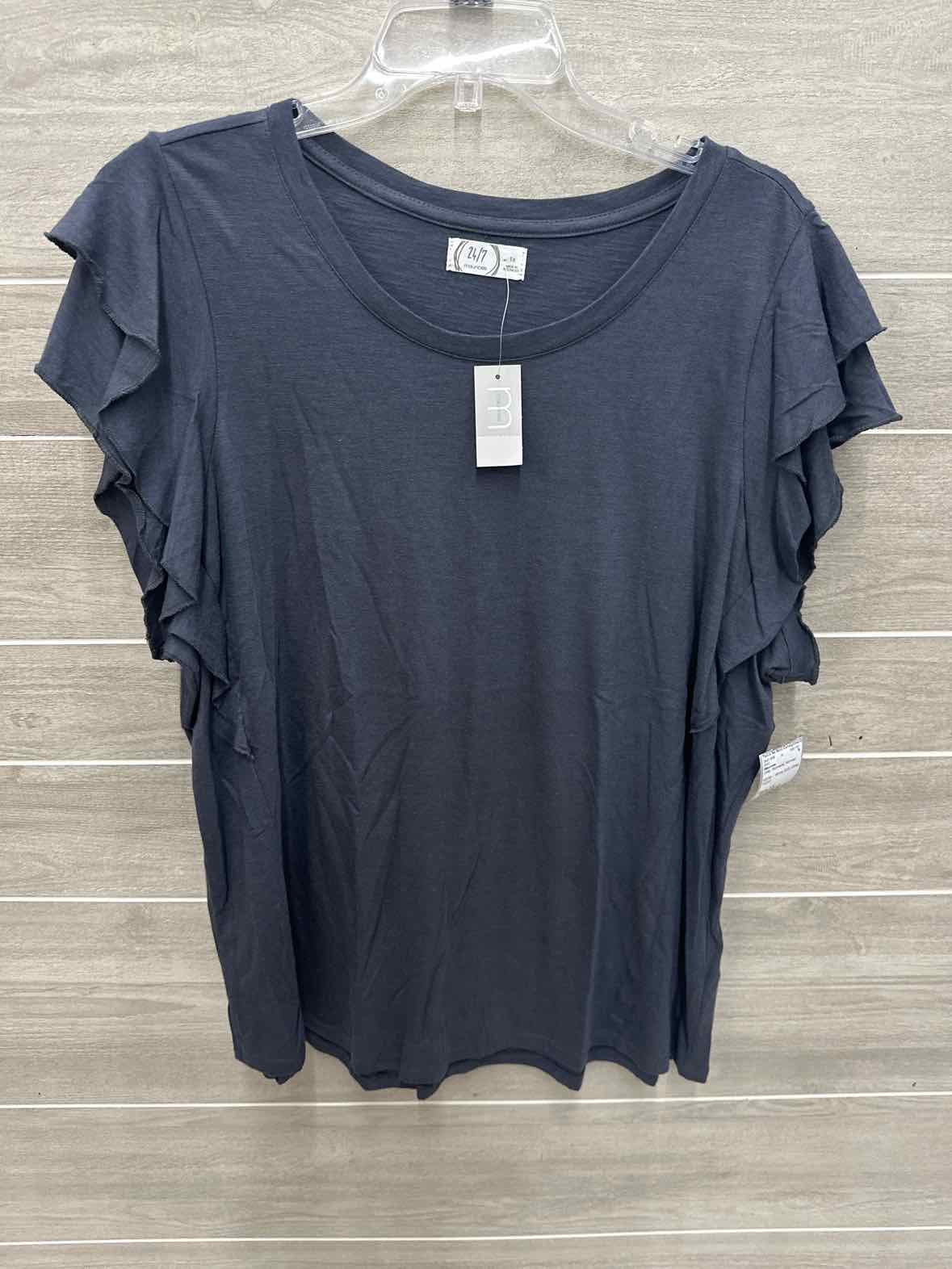 Maurices Gray Womens Women Size 1X Shirt
