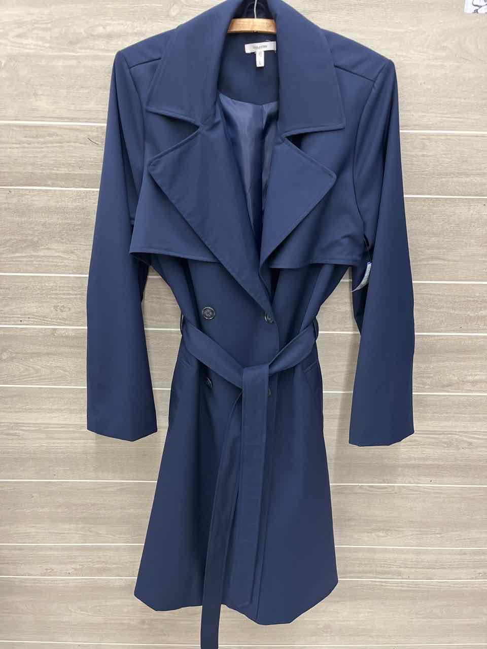 Maurices Size L Navy Womens Jacket (Outdoor)