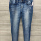 Buckle Black Blue Womens Women Size 2 Jeans