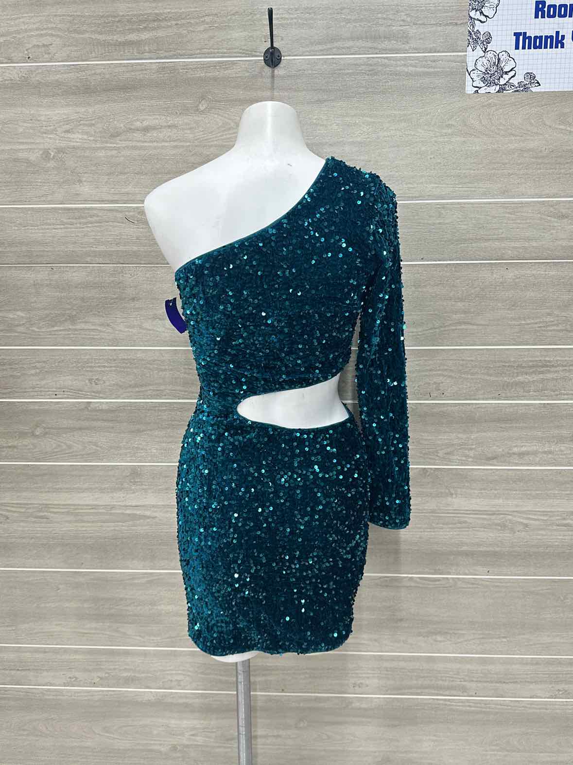 Size 4 Teal Womens Dress