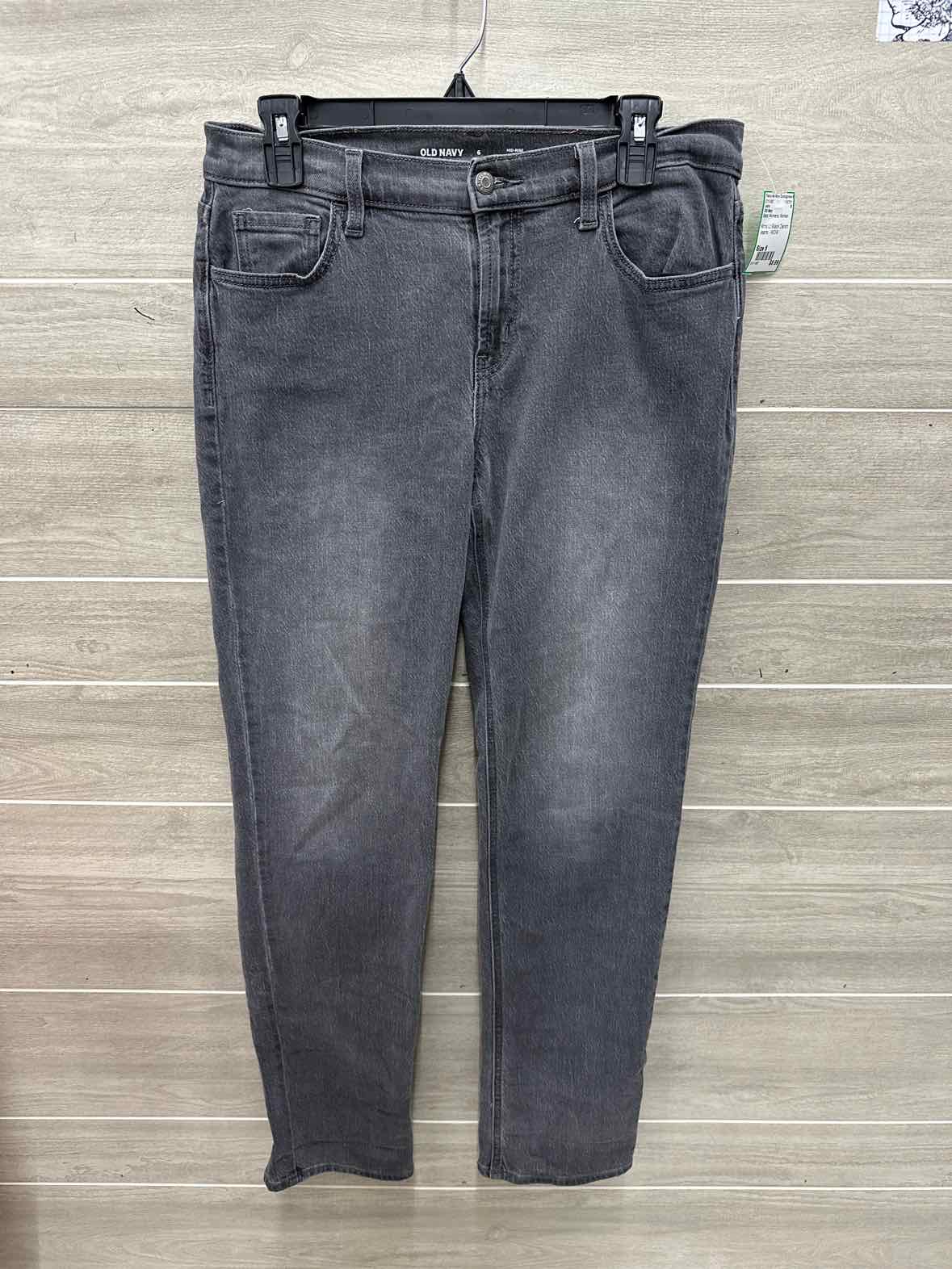 Old Navy Size 6 Black Womens Jeans