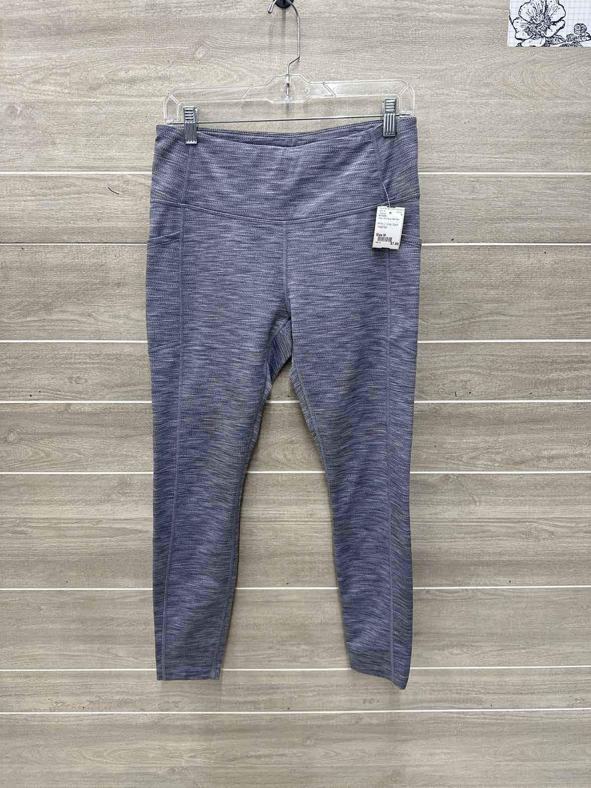 Mondetta Size M Gray Womens Leggings