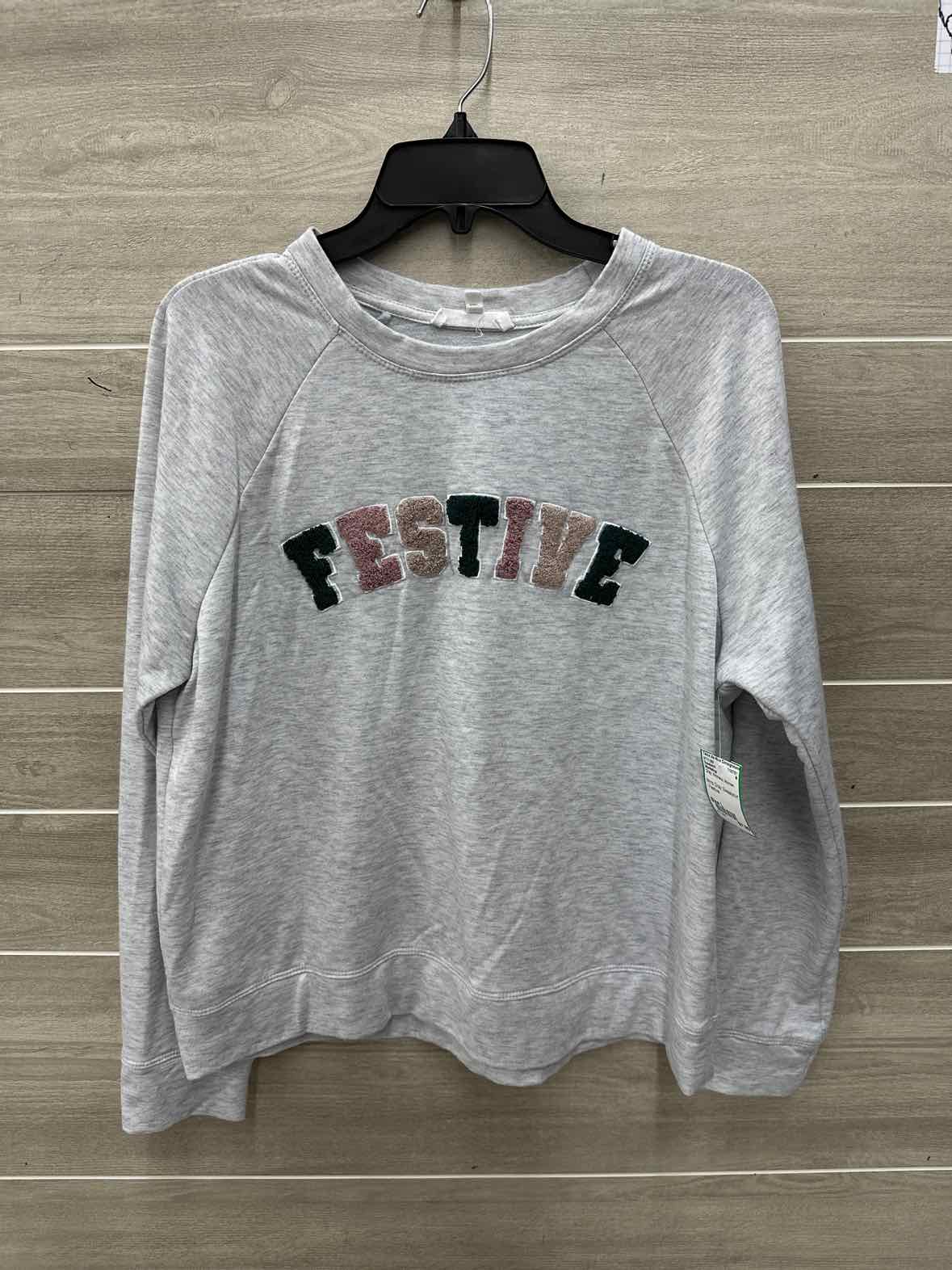 Workshop Size L Gray Womens Sweatshirt