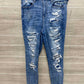 American Eagle Size 6 Long Blue Womens Jeans