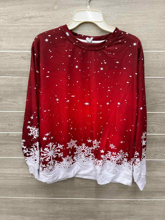Size M Red Womens Sweatshirt