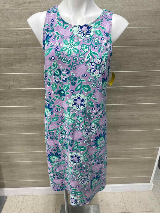 Talbots Purple Womens Women Size 8/10 Dress