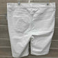 Liverpool White Womens Women Size 12 Shorts