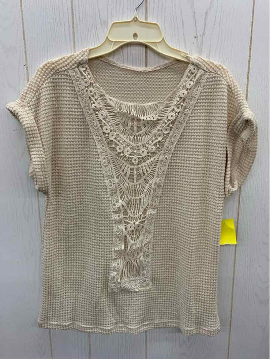 Beige Womens Size M Shirt