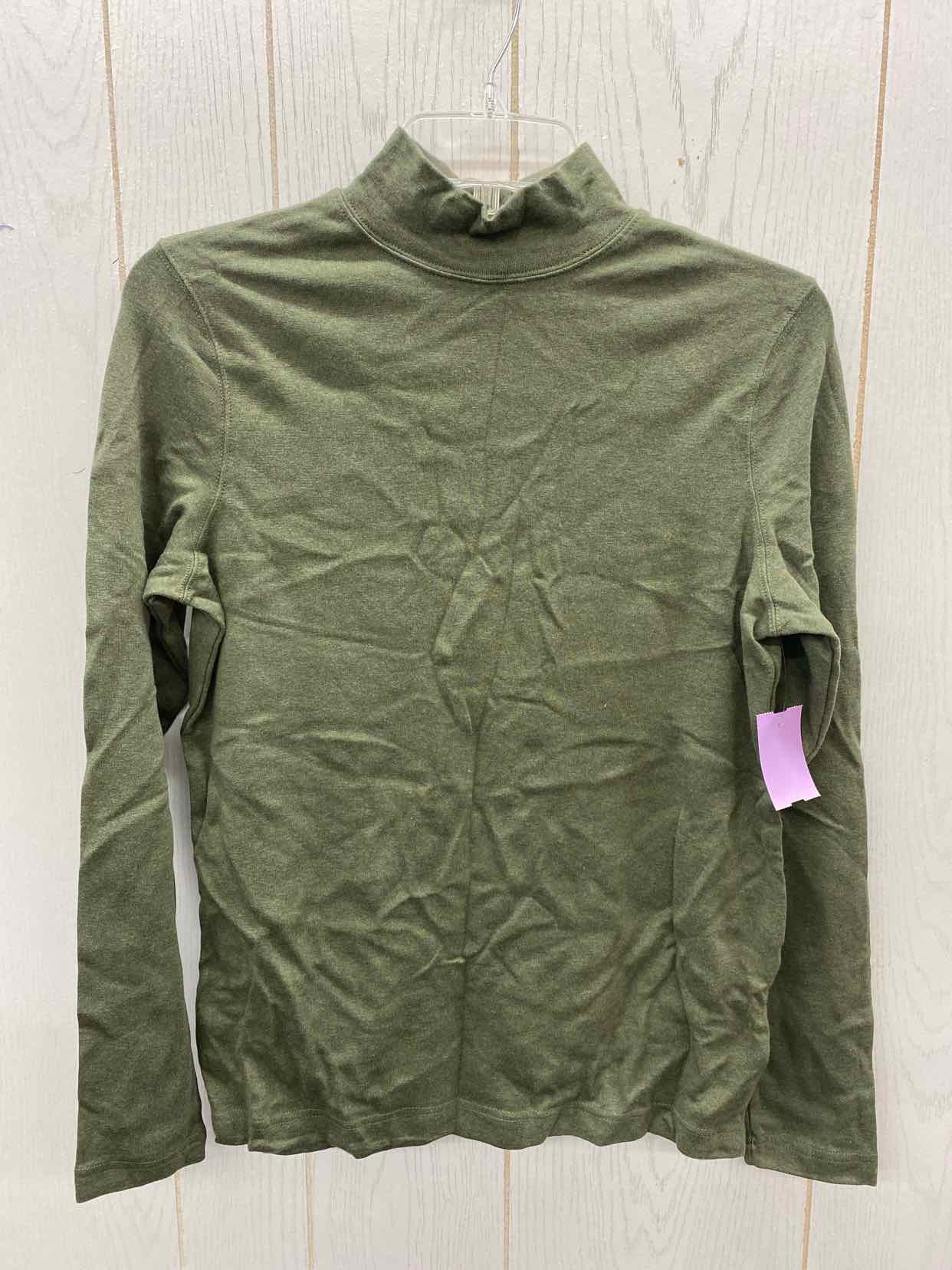 Croft & Barrow Olive Womens Size Small Shirt