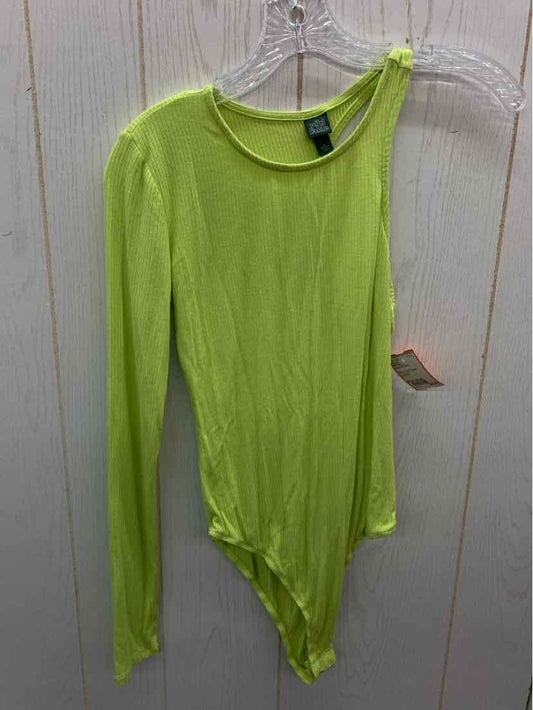 Wild Fable Green Womens Size Small Bodysuit