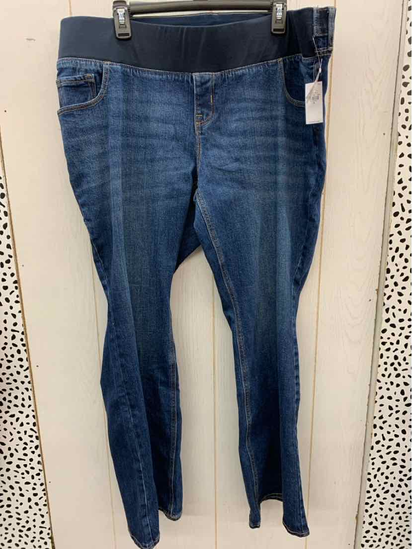 Old Navy Blue Maternity Size 18 Jeans